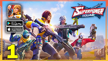 Superpower Squad Gameplay Walkthrough (Android, iOS) - Part 1