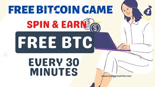 Free Bitcoin Game || Spin & Win BTC Every 30 Minutes screenshot 4