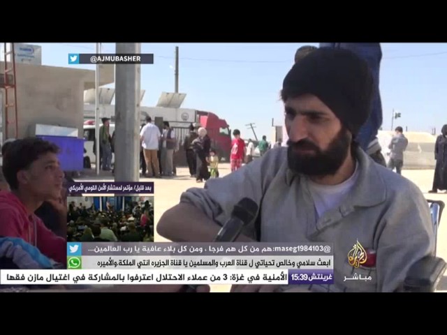 لقاءات مع عدد من مهجري حي القابون الدمشقي إلى ريف إدلب
