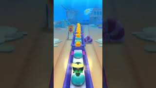 Talking Tom D Run Super Ginger Diving In Under Sea Water World - Funny Race Android Ios Gameplay
