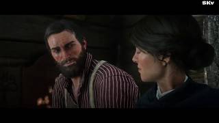 Red Dead Redemption 2 : John Milking Cow and Scoop Manure screenshot 1