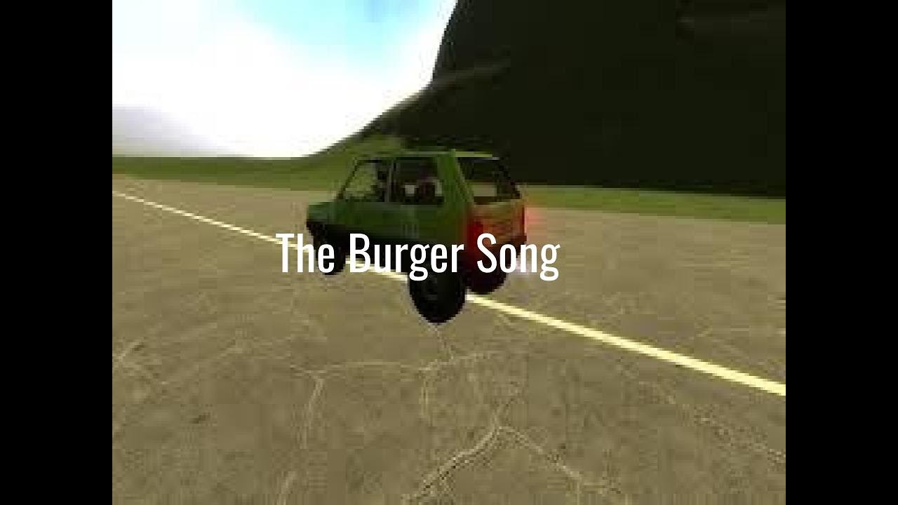 The Hamburger Song GMOD YouTube