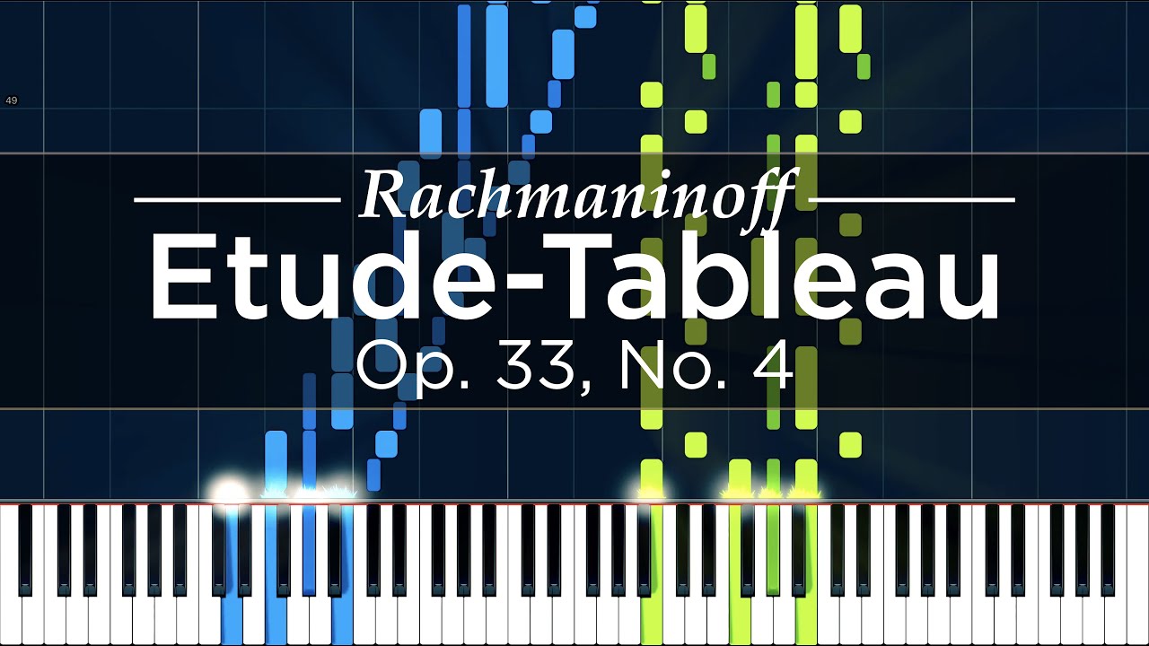 Rachmaninoff: Études-tableaux Op. 33, No. 4 // Richter - YouTube