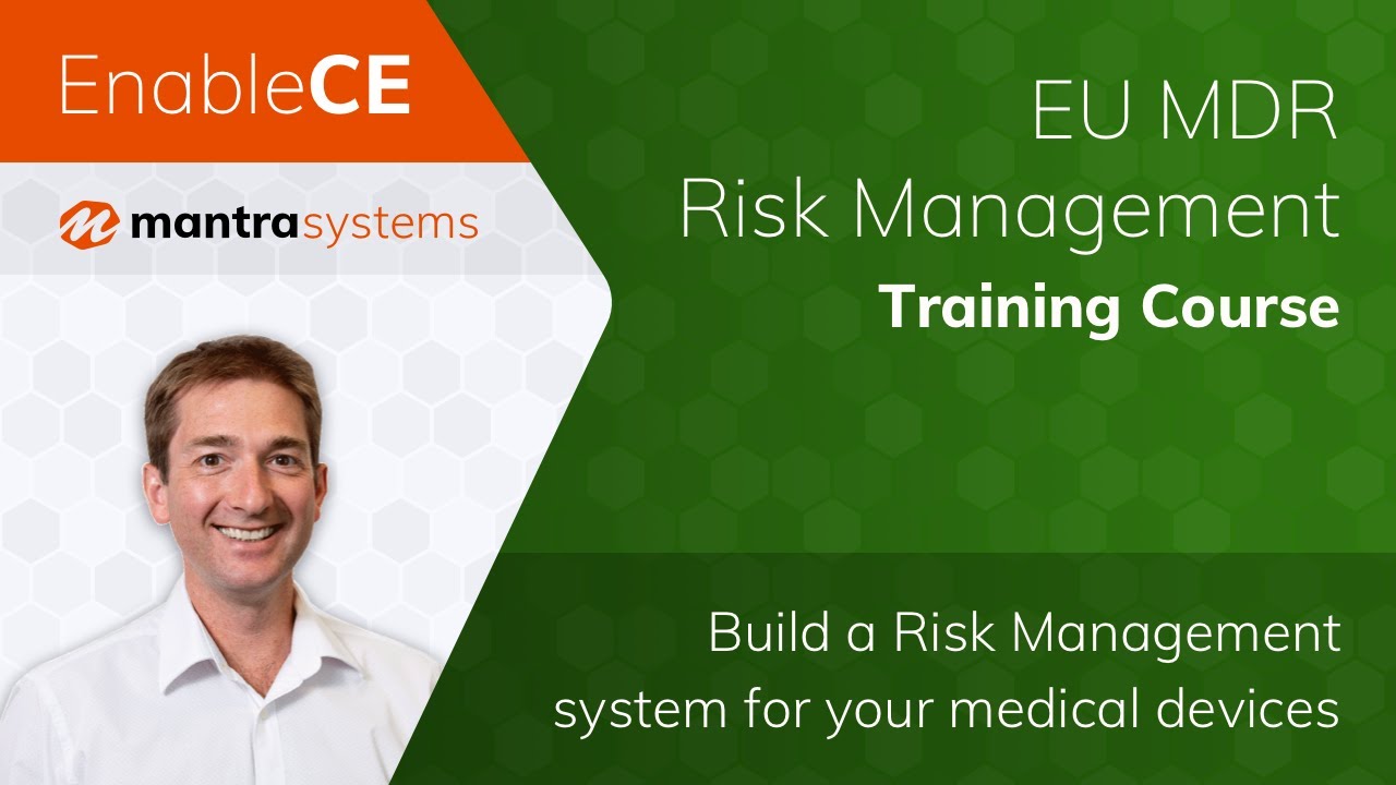 MDR Risk Management training course - Build, document & maintain an ISO ...