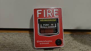 pulling and resetting my firelite bg12l conventional fire alarm pull station