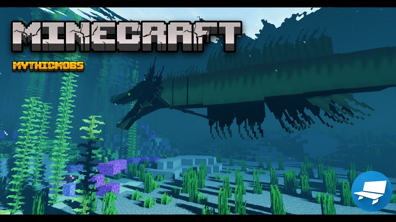 Minecraft [MythicMobs] | Sea Serpent - YouTube