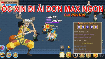 Hải tặc tí hon: Ốc xịn dành cho xạ thủ đi ải đơn bất tử