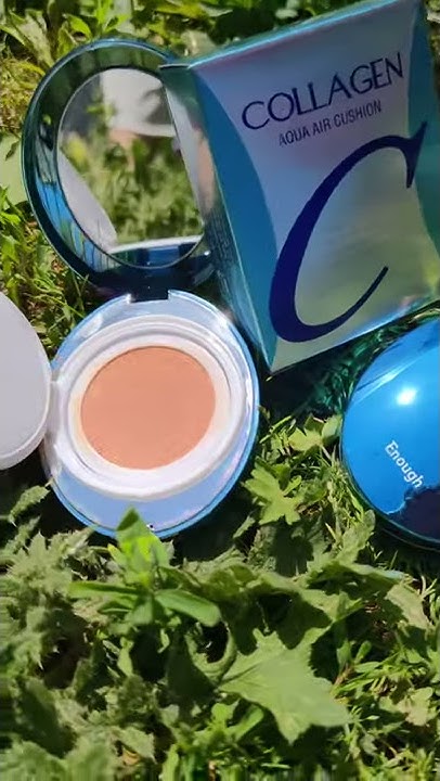 Обзор Enough Увлажняющий тональный кушон с коллагеном Collagen Aqua Air ...