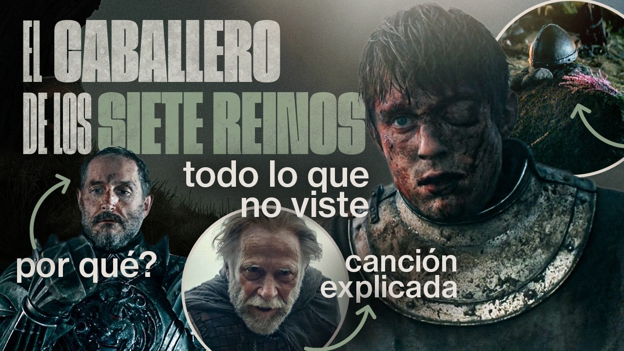 TODO lo que NO VISTE en EL CABALLERO DE LOS SIETE REINOS | Referencias, detalles y cambios - CAP 5!