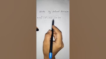 Actual Division Of Polynomial | Solve In seconds | #mathshorts  #actualdivision @mathsvariable23