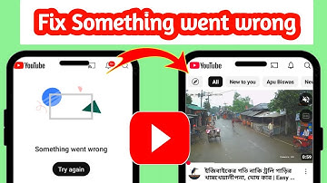 How to fix something went wrong try again YouTube | something went wrong Please try Again on YouTube