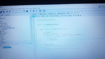 Ejercicio en Java NetBeans : Numeros Perfectos