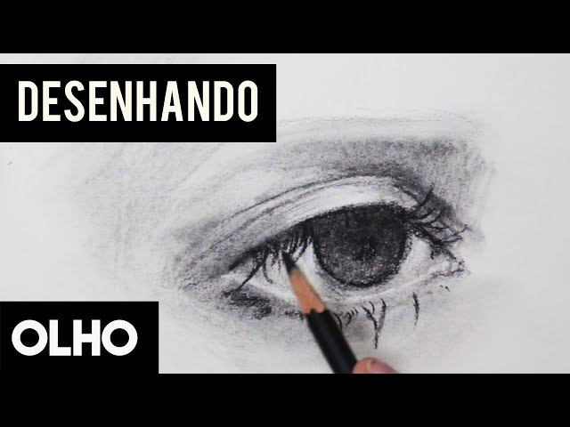 Carlos Arts - Olho da Chino. Tutorial de como desenhar e colorir