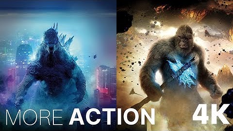 Hong Kong fight scene | Godzilla vs King Kong 2021 | 4K | MORE ACTION