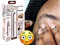 Finishing Touch Flawless Brows review shaping tutorial on fully grown eyebrows! This really works!