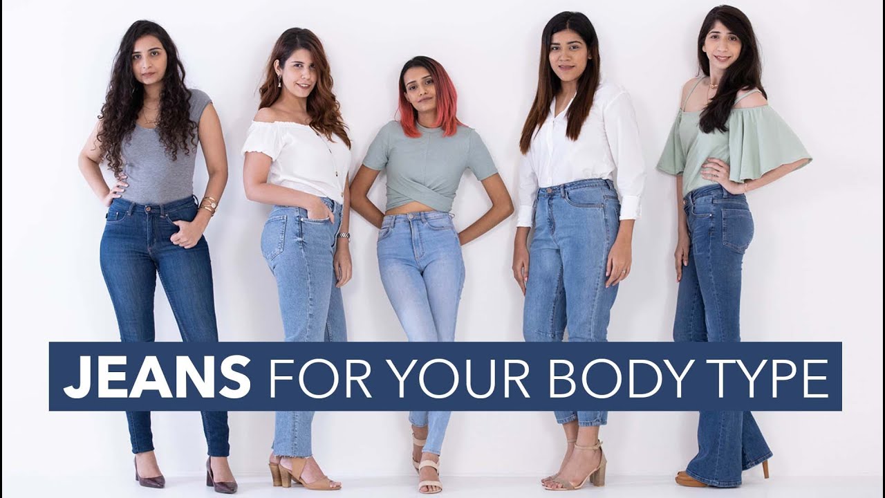 jean styles for women's body type