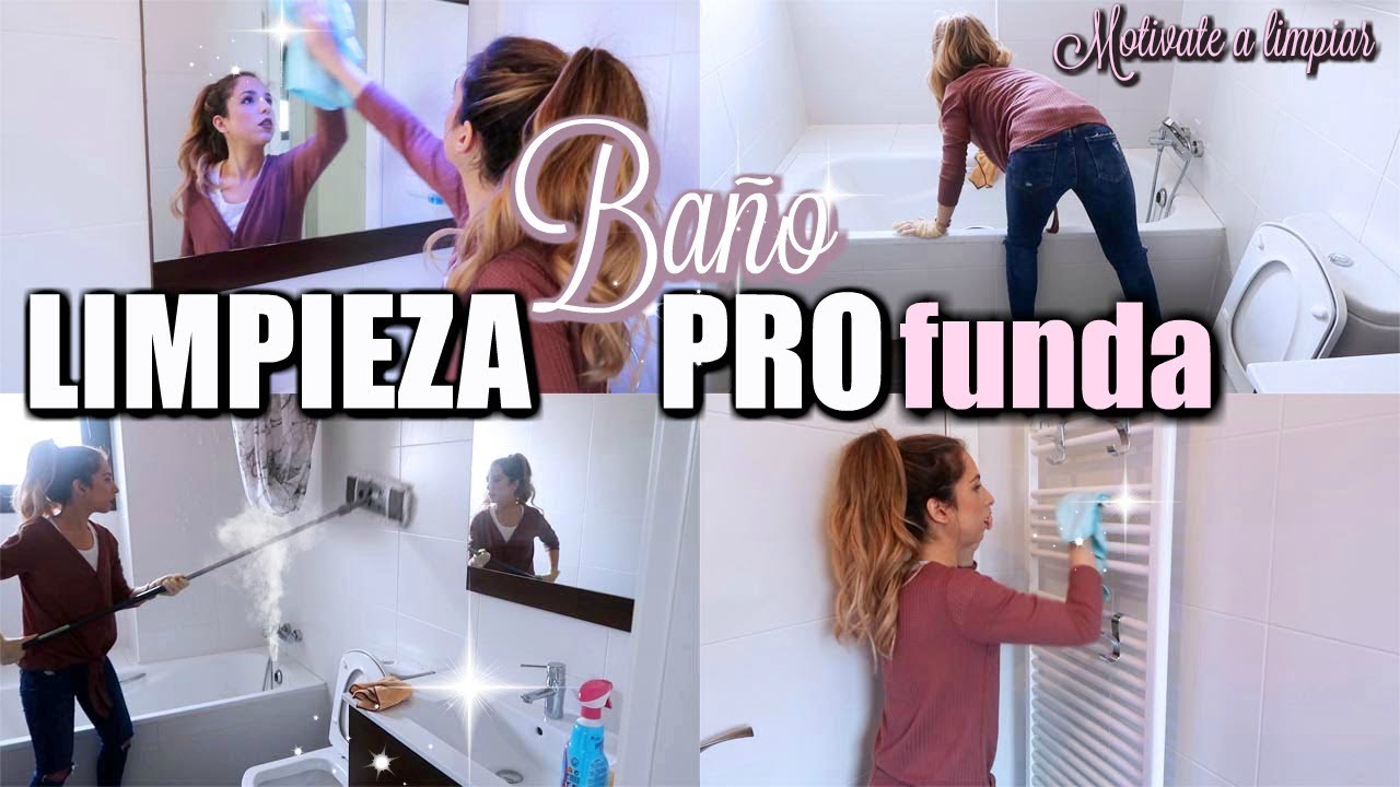 🧼 RUTINA DE LIMPIEZA PROFUNDA DEL BAÑO 🛁  AZULEJOS, WC 🚽, LAVABO,  MAMPARA, VENTANASTODO! 🧻 