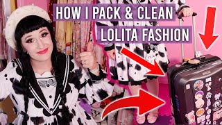 How I Pack & Clean My Lolita Fashion