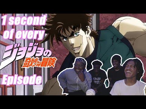 1-second-from-every-jojo's-bizarre-adventure-episode-reaction!-hilarious