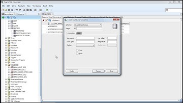 Oracle SEQUENCE Oluşturma