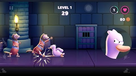 Punch Kick Duck part 2 level 1 gameplay walkthrough