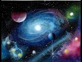 Cosmos and Universe Spray Paint Art TUTORIAL by Juan f.o