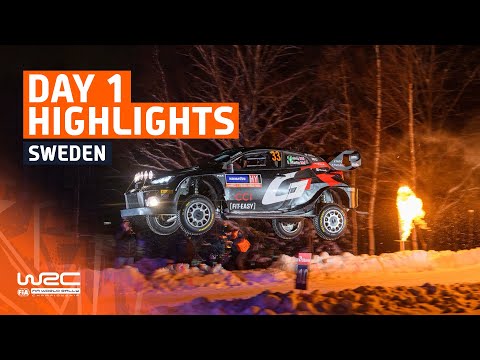 Day 1 Highlights | WRC Rally Sweden 2024