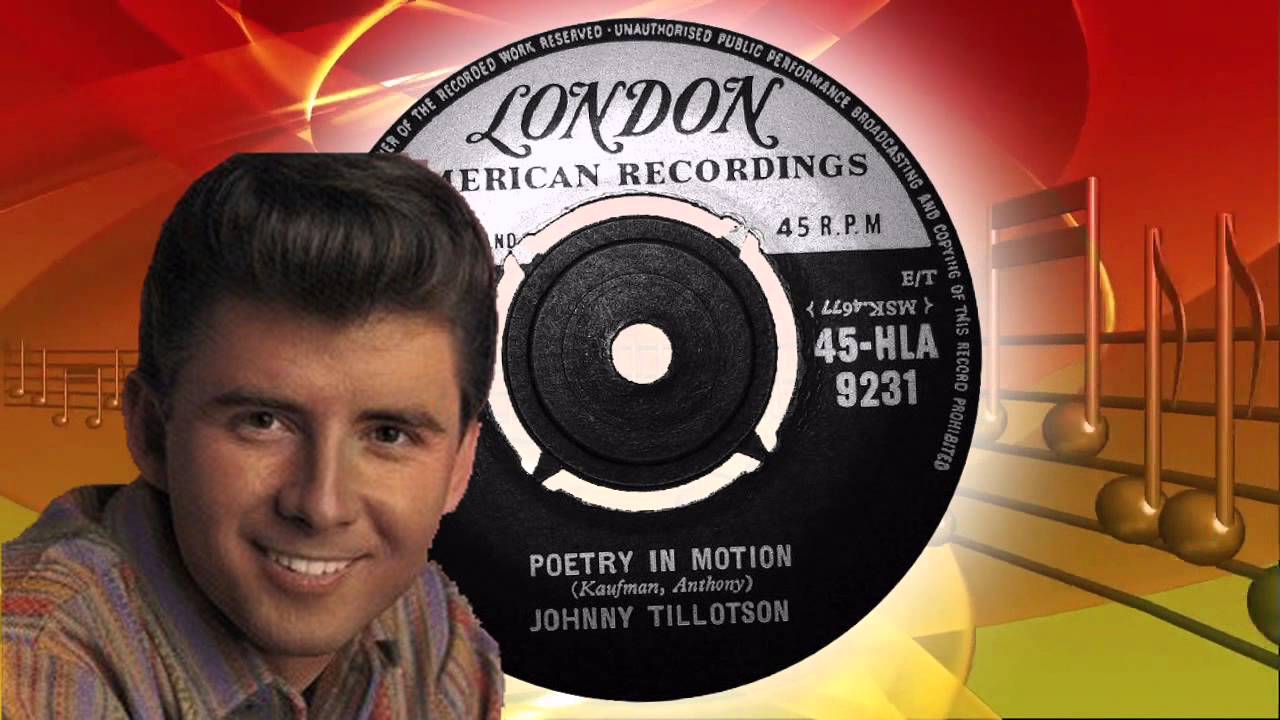 Johnny Tillotson Poetry In Motion Karaoke