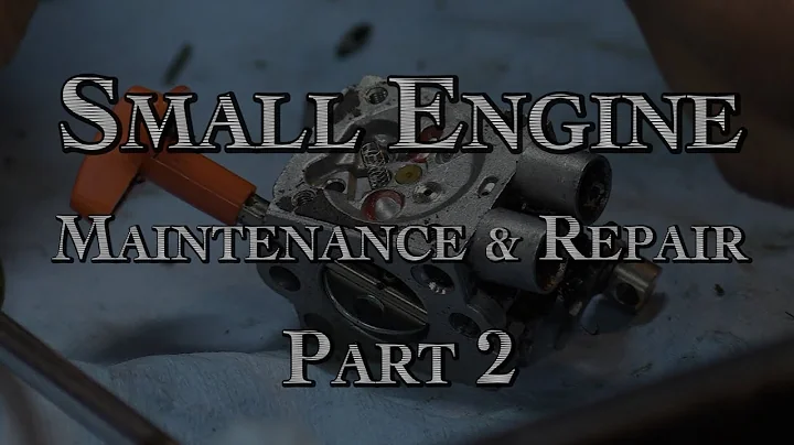 Small Engine Repair Part 2