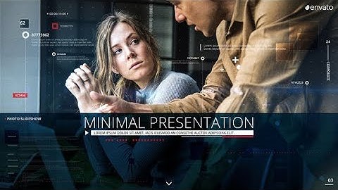 Minimal Presentation After Effects Template Videohive 29640281