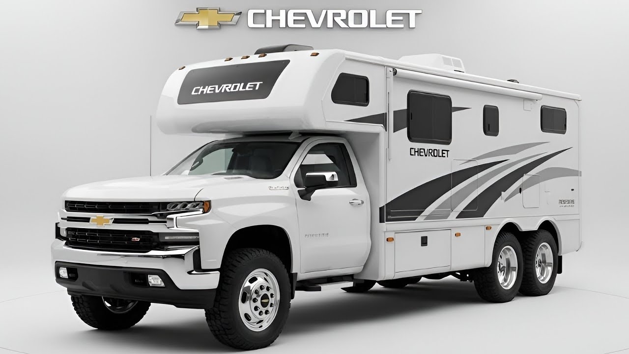 NEW Chevrolet Silverado 6×6 Motorhome (2026) – First Look Official ...