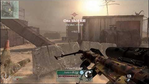 Cod mw2 1v1 sniper rust intervention only