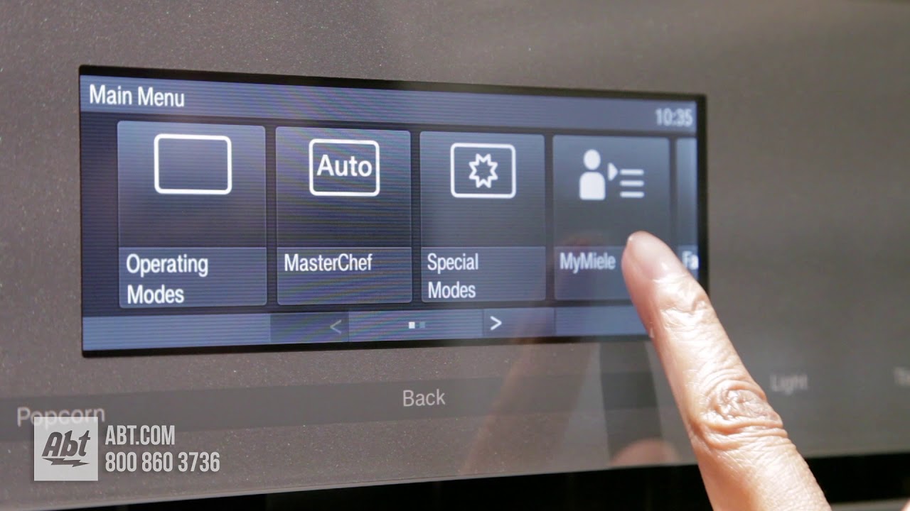 Miele 24in Speed Oven H6800BMGRGR - YouTube