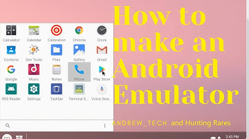 How to make your own Android emulator for Windows in VirtualBox  - Andrew_Tech and HuntingRares