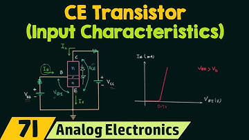Common-Emitter Transistor (Input Characteristics)