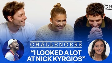 🍿🎾 Challengers cast Zendaya, Josh O