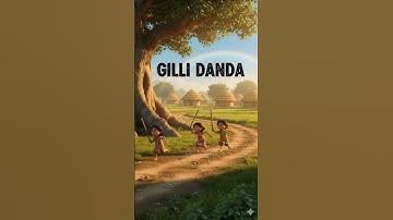 Gilli Danda | Klasse 5 Santoor-gedicht | Leuk dorpsspel voor kinderen | Engelse rijmpjes NCERT I ...