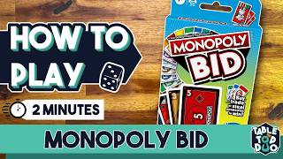 Monopoly Bid Tutorial | Setup, Turns & How to Play