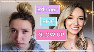 HOW TO GLOW UP IN 24 HOURS!! *EXTREME TRANSFORMATION*