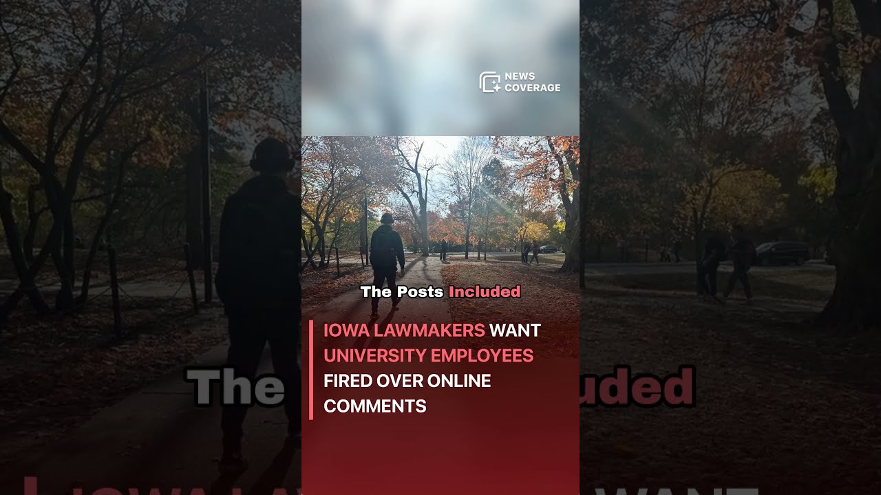 Iowa Lawmakers Call For Firing Of University Employees Over Online Comments On Kirk Politics