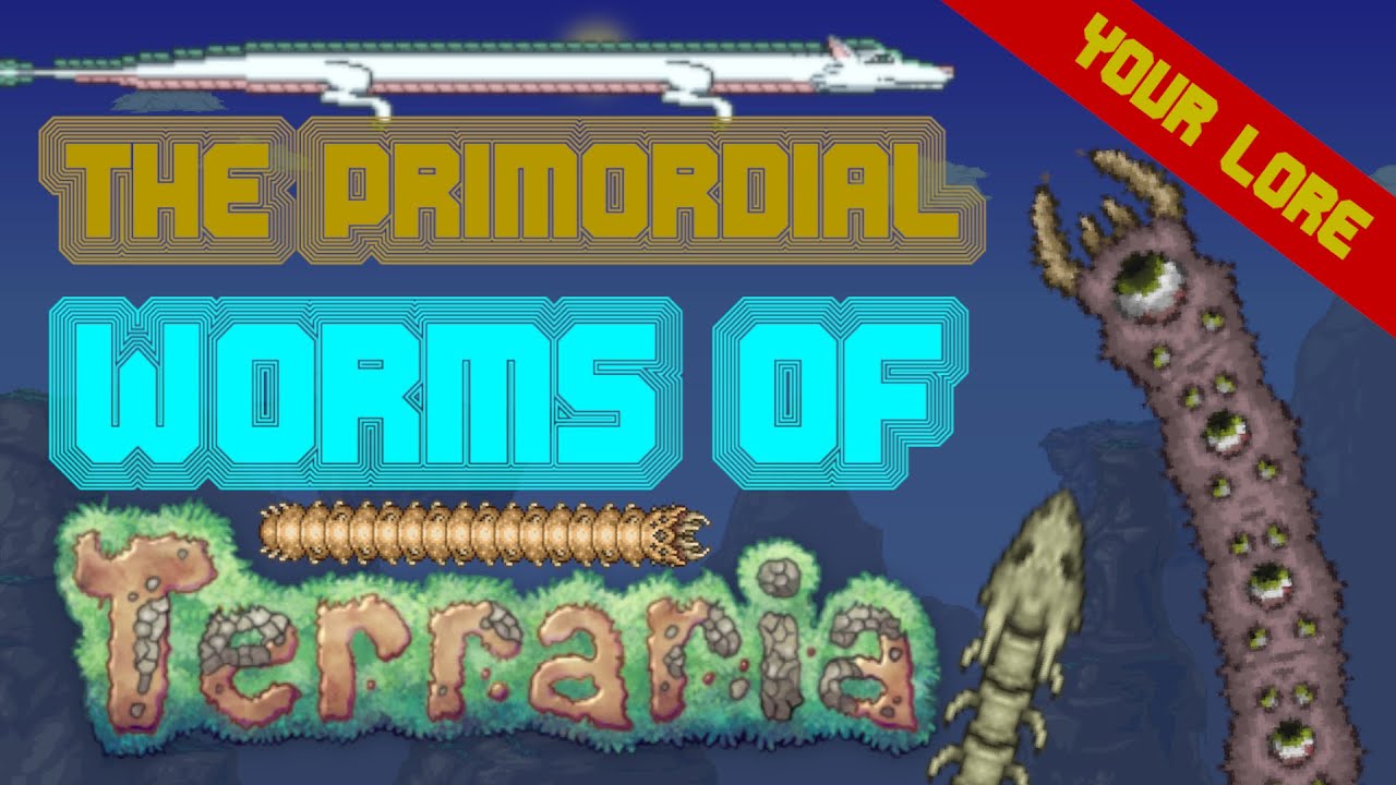 THE PRIMORDIAL WORMS OF TERRARIA || YOUR LORE || Lore Store
