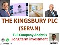 THE KINGSBURY PLC (SERV.N0000) - Company analysis with data base / Long term