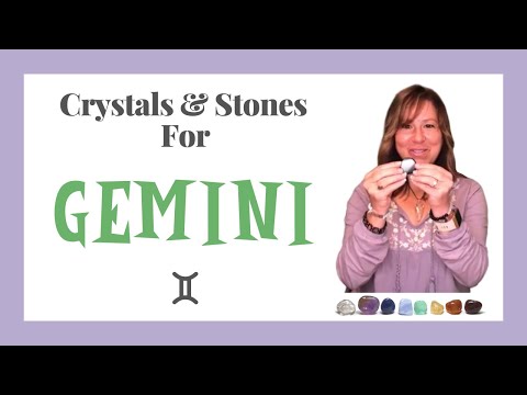 Video: Which Stone Corresponds To The Sign Of Gemini