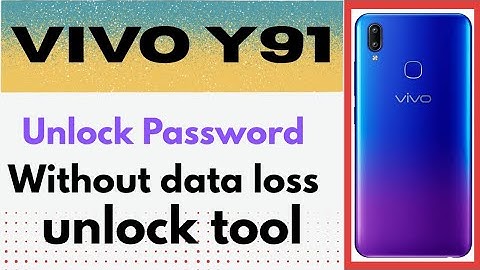 Vivo Y91 (1811) Frp & Pattern Lock Remove By Unlock Tool Without Data lose