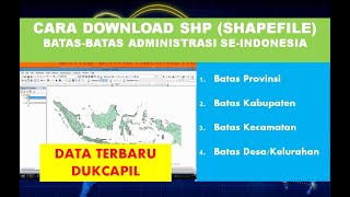 Cara Download SHP (Shapefile) Batas-Batas Administrasi Indonesia Cara Download SHP (Shapefile) Batas-Batas Administrasi Indonesia