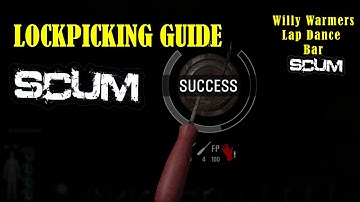 Lock picking guide - SCUM