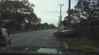 FHP Chases Bank Robber (Ends with Bad Signal 4)