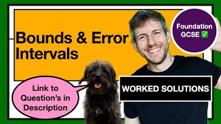 Bounds and Error Intervals: 20 Questions and Answers Perfect for GCSE