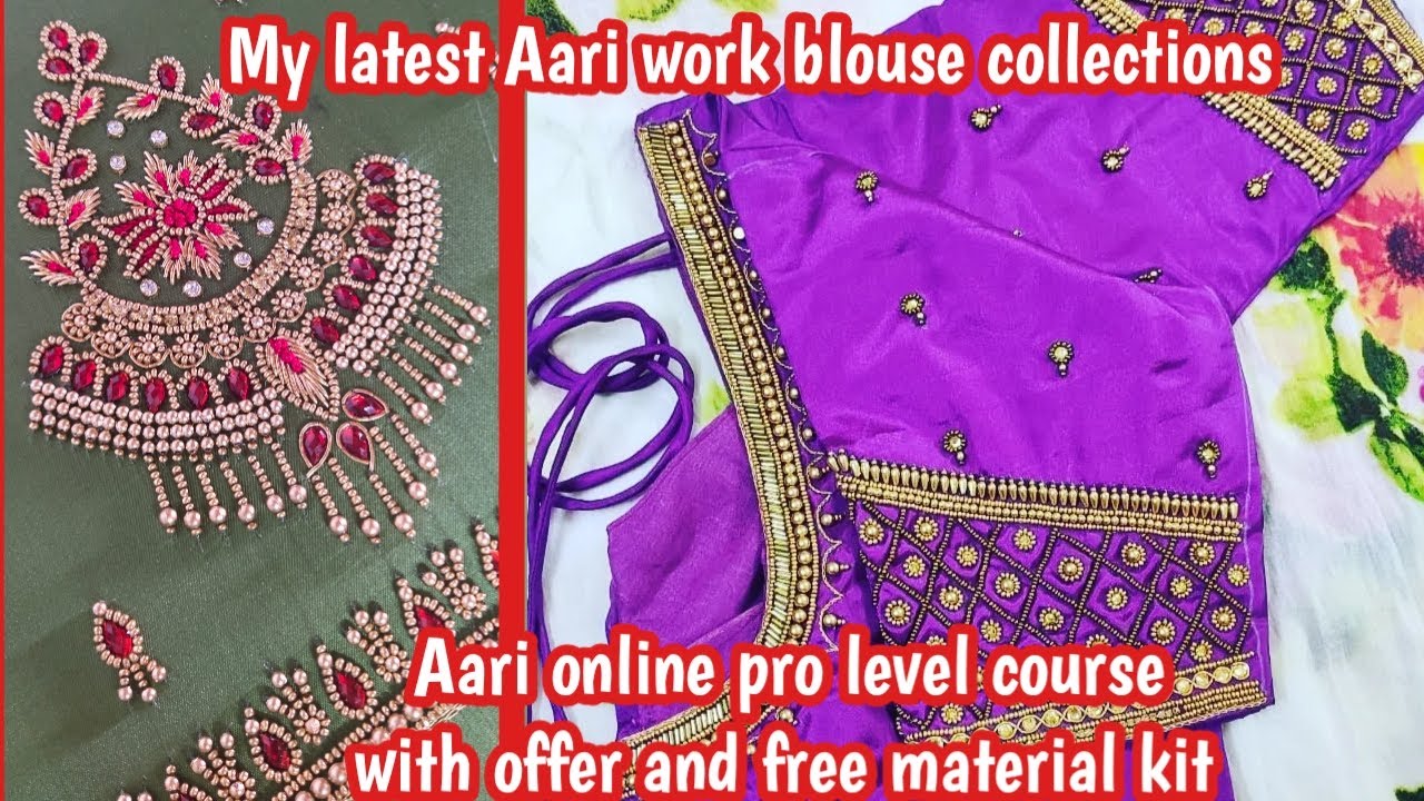 Aari online pro level course with offer and free material kit ...