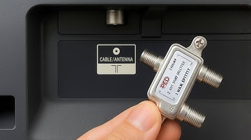 Just Insert COAXIAL CABLE into the SPLITTER – Unlock Full HD TV Channels! 📡